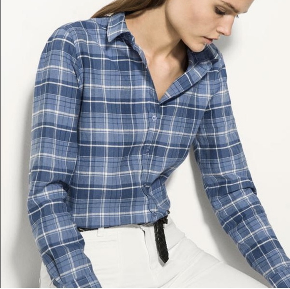 Massimo Dutti Plaid Shirt